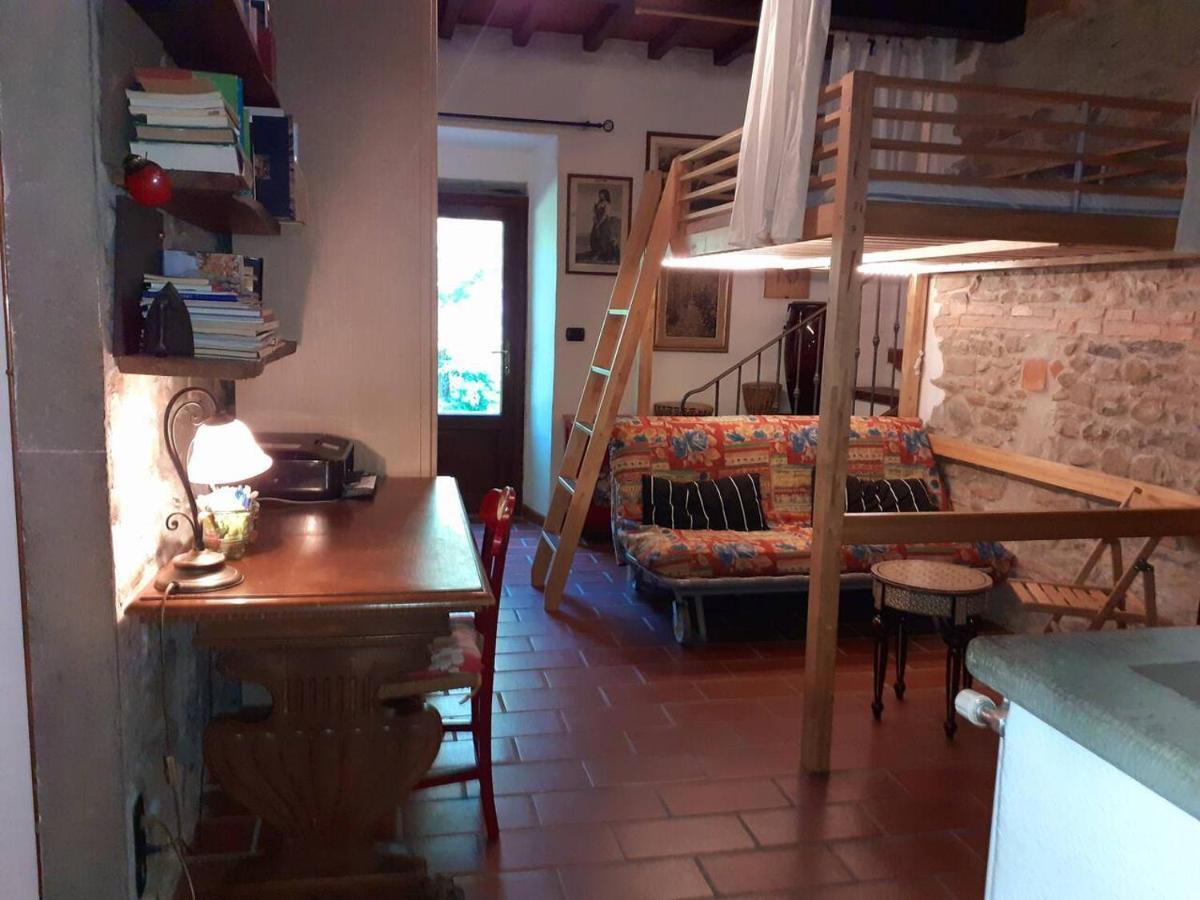 Tuscan Hills Near Florence - Stone House ヴィッキオ エクステリア 写真