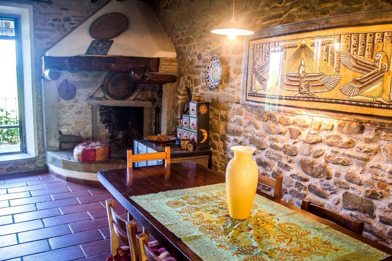 Tuscan Hills Near Florence - Stone House ヴィッキオ エクステリア 写真